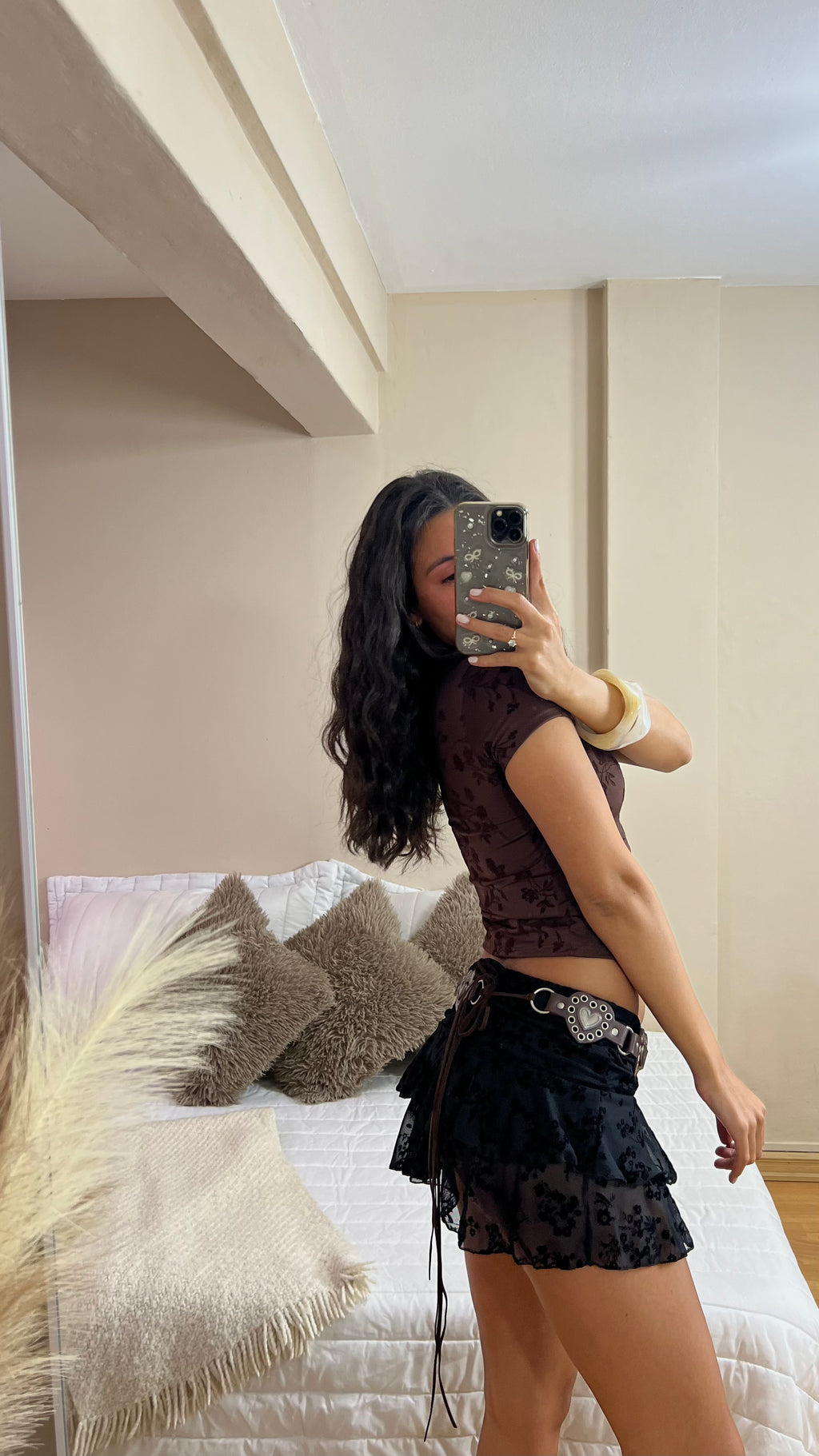 Mini de Tul Estampada