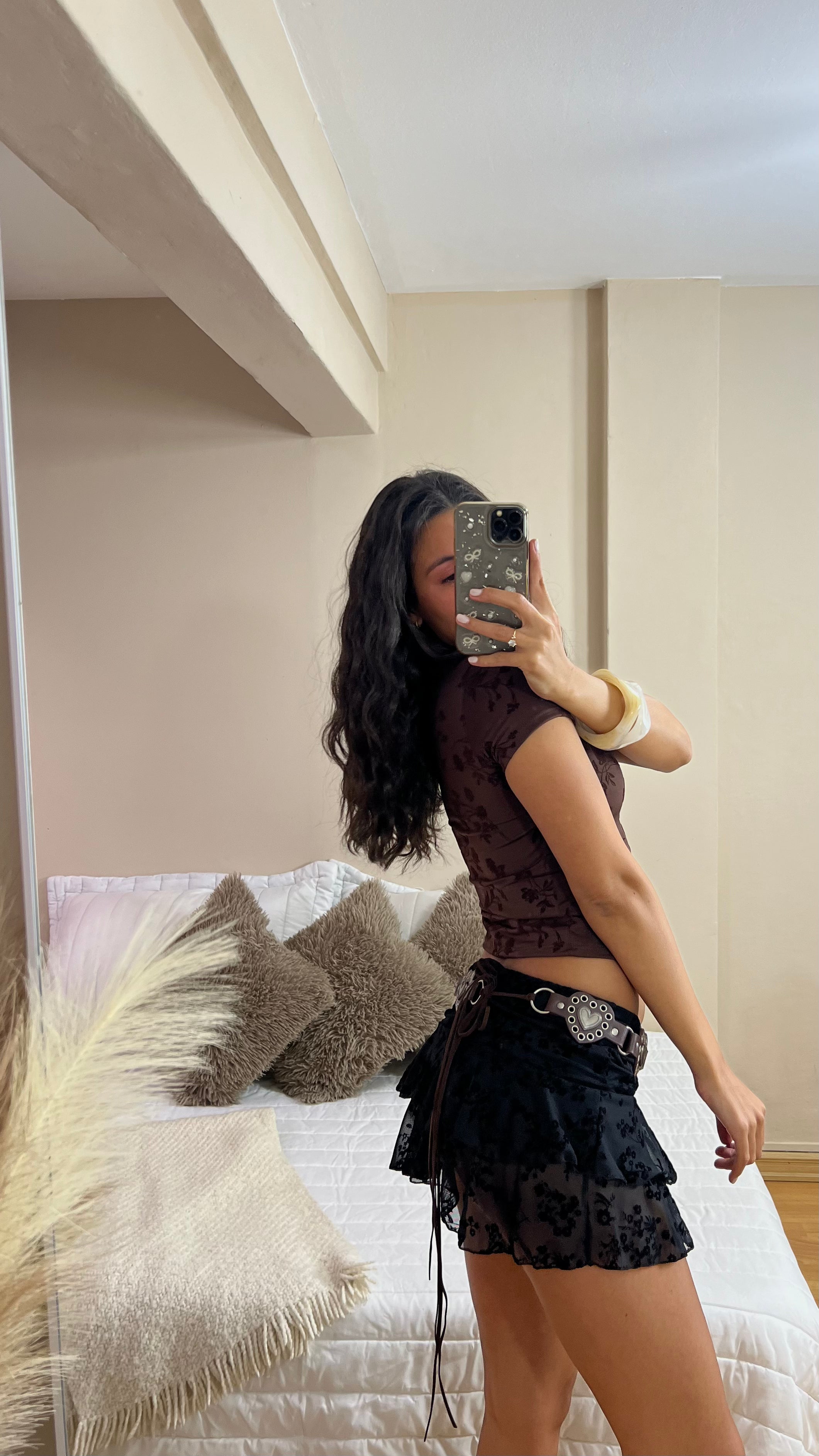 Mini de Tul Estampada